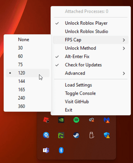 roblox fps unlock